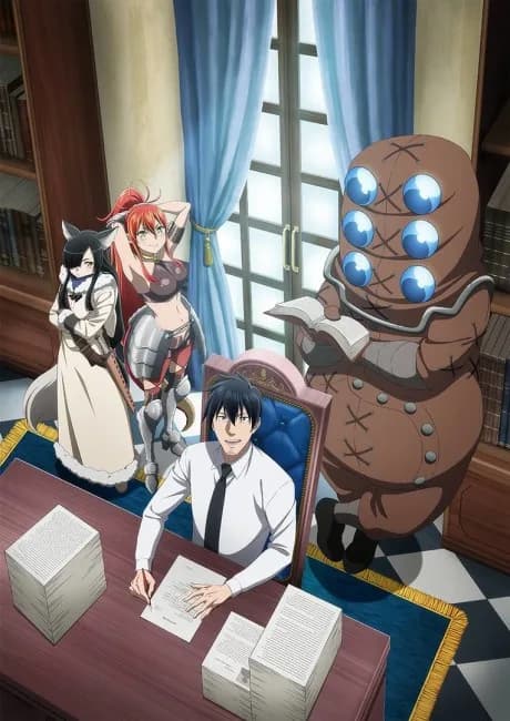 Okładka: Salaryman ga Isekai ni Ittara Shitennou ni Natta Hanashi