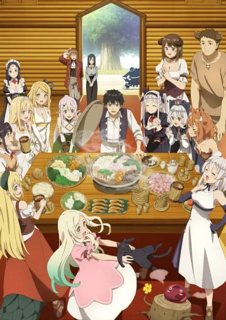 Okładka: Isekai Nonbiri Nouka 2