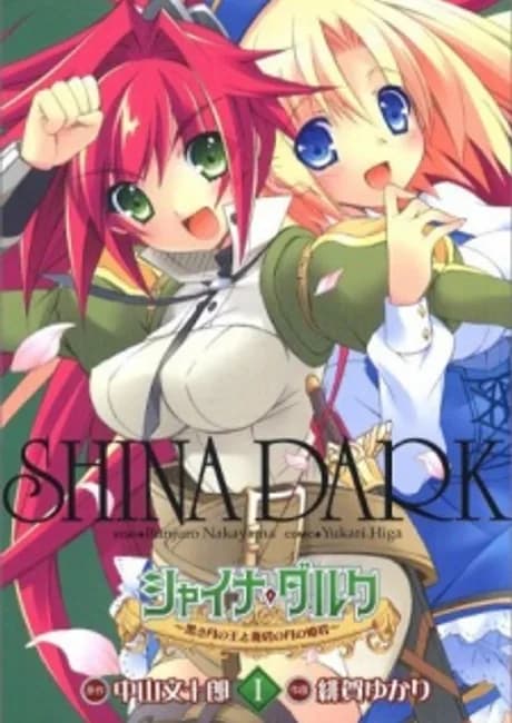 Okładka: Shina Dark: Kuroki Tsuki no Ou to Souheki no Tsuki no Himegimi